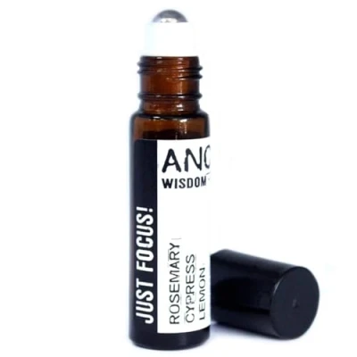 Afbeelding van Just Focus Etherische Olie Roll On 10 ml Stress Verkoudheid Concentratie