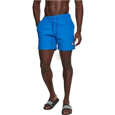 Afbeelding van Urban Classics Block Zwemshorts, Heren, Maat: 4XL, Cobalt blue