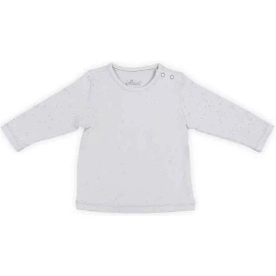 Afbeelding van 62/68 Jollein longsleeve Mini dots soft grey Maat