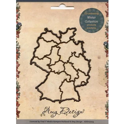 Afbeelding van Die Amy Design Maps Germany
