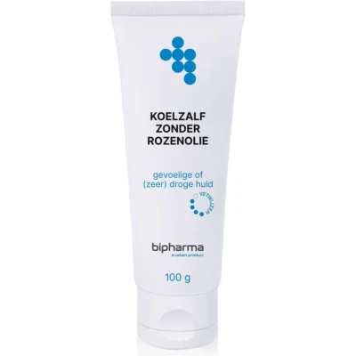 Afbeelding van 2x Bipharma Koelzalf Zonder Rozenolie Tube Los 100 gr