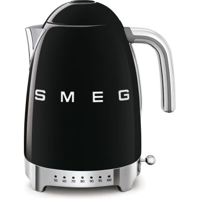 Afbeelding van SMEG Variabele Waterkoker Zwart 1,7 Liter