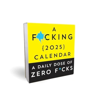 Afbeelding van F*cking 2025 Boxed Calendar: A daily dose of zero f*cks