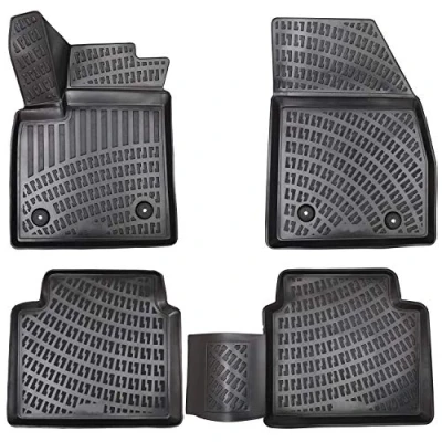 Afbeelding van Elmasline Design 3D rubberen mattenset voor Ford Focus IV MK4 vanaf 2018, extra hoge rand van 5 cm