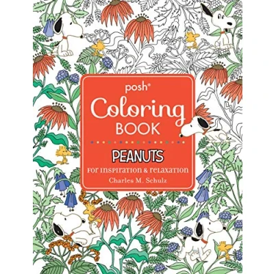 Afbeelding van Posh Adult Coloring Book: Peanuts for Inspiration &amp; Relaxation: 21