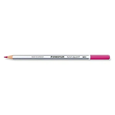 Afbeelding van Staedtler 125 61 karaat aquarel kleurstift, wateroplosbaar, 6 stuks in kartonnen etui, roodpaars