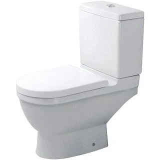 Afbeelding van Duravit Philippe Starck 3 duoblokpot diepspoel PK zonder reservoir met Wondergliss wit