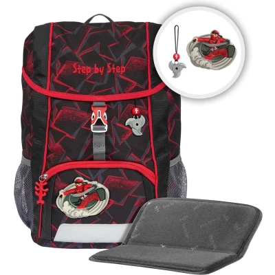 Afbeelding van Step by KID Schleich Rugzak Ninja yuma voor kinderen, Maat: One Size,