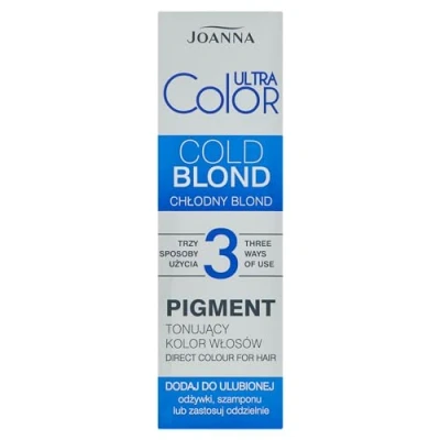 Afbeelding van Ultra Color Haarkleur Verstevigend Pigment Koel Blond 100ml