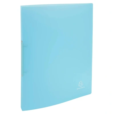 Afbeelding van Exacompta Ref. 54972E 1 halfharde map PP Chromaline 2 ronde ringen Ø 30 mm rugbreedte 40 buitenafmetingen: 32 x 25 cm A4 formaat blauw