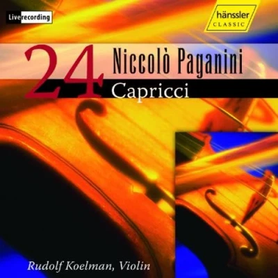 Afbeelding van Rudolf Koelman Paganini: 24 Capricci (CD)