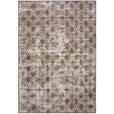 Afbeelding van Eva Interior Buiten vloerkleed Frost Bruin/Wit 200x290 cm