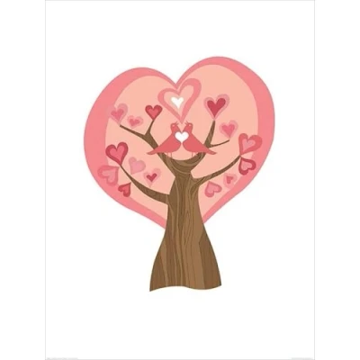 Afbeelding van Kunstdruk Valentina Ramos Tree of Love 60x80cm