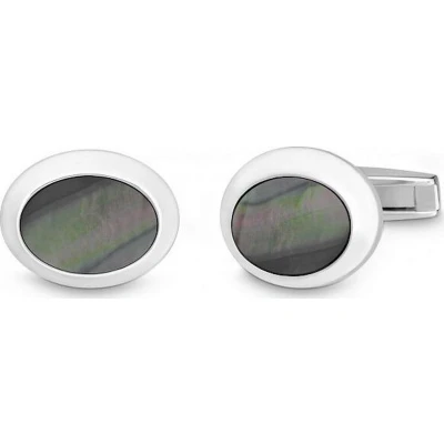 Afbeelding van Quinn Unisex Manchetknopen 925 / zilver edelsteen 001005917