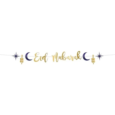 Afbeelding van Folat Letterslinger &#039;Eid Mubarak&#039; 1,5 meter
