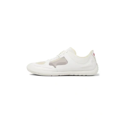 Afbeelding van Camper PEU PATH Sneakers laag, Heren, Maat: 45, Weiss grau Textiel