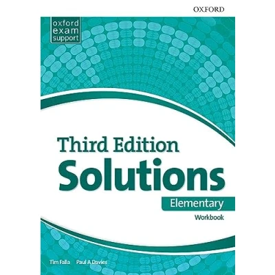 Afbeelding van Solutions 3rd Edition Elementary. Workbook