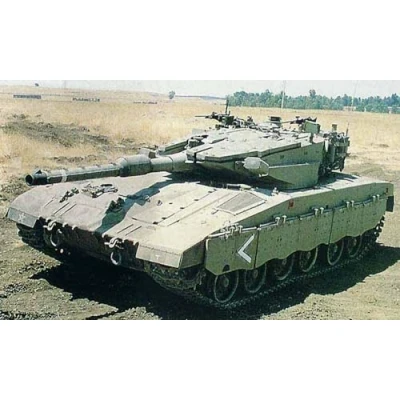 Afbeelding van Trumpeter 07104 modelbouwpakket Israel Merkava Mk. III Baz MBT