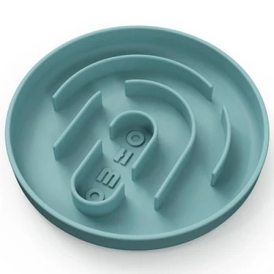 Afbeelding van OHMO Anti Schrokbak voor Katten en Puppy Geen Zuignap(15cm, Klassiek) Gezond Eten, Stopt Honde Opgeblazen, Antislip, Milieuvriendelijke Siliconen