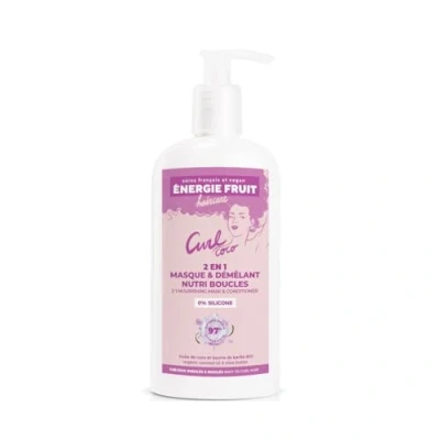 Afbeelding van ENERGIE FRUIT Masker en conditioner voor krullend of haar COCO Shea Oil 300 ml