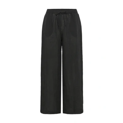 Afbeelding van Cream Bellis Broek, Dames, Maat: L/XL, Pitch black