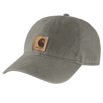 Afbeelding van Carhartt Canvas Pet Dusty Olive Groen Petten