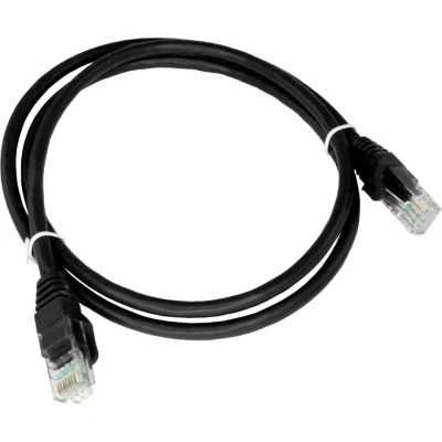 Afbeelding van AVIZIO KKU6CZA1, 1 m, Cat6, U/UTP (UTP), RJ 45, Zwart