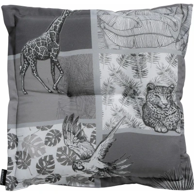 Afbeelding van Madison Zitkussen Universeel 50x50 cm Sifra Grey Hocker Grijs