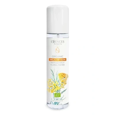 Afbeelding van Essences Bulgaria Biologisch Immortelle Bloemen Water 250ml 100% Puur en Natuurlijk Anti Age Verfrissende Schoonheidsmist Uitstekende Aftershave Alcoholvrij Make up Verwijderaar Hydraterend
