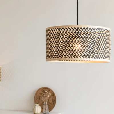 Afbeelding van Maison Bobby Hanglamp Isla Bamboo Small