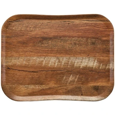 Afbeelding van Cambro Century dienblad bruin eiken dessin 36 x 46cm, 1,5(h) 46(b) 36(d)cm