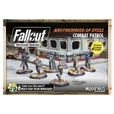 Afbeelding van Fallout: Wasteland Warfare Brotherhood of Steel: Combat Patrol Uitbreiding Modiphius Entertainment