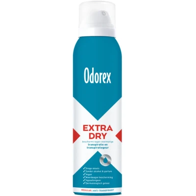 Afbeelding van 3x Odorex Extra Dry Antitranspirant Spray Regular 150 ml
