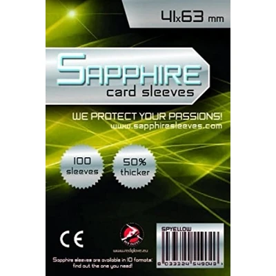 Afbeelding van Red Glove 100 saffierhoezen geel 41x63 SPYELLOW