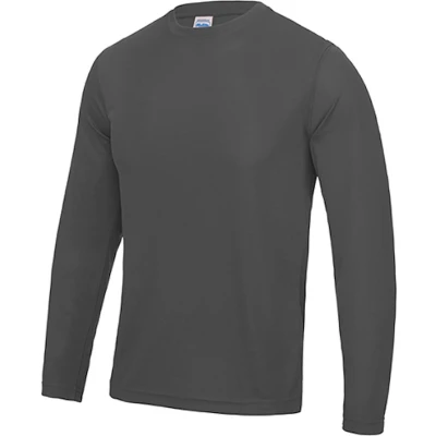 Afbeelding van Unisex T shirt met lange mouwen Cool &#039;Charcoal&#039; S
