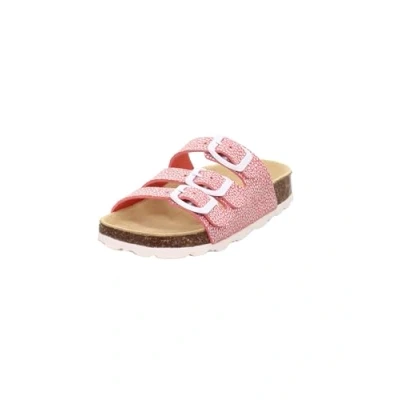 Afbeelding van Superfit Fussbettpantoffel Open Rug Slippers Kind, Roze Wit 5640, 8 UK Child