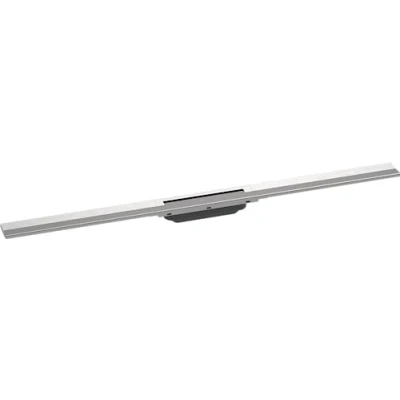 Afbeelding van hansgrohe RainDrain Flex 1000, 56046800, in te korten, geborsteld roestvrij staal, kant en klaar set douchegoot