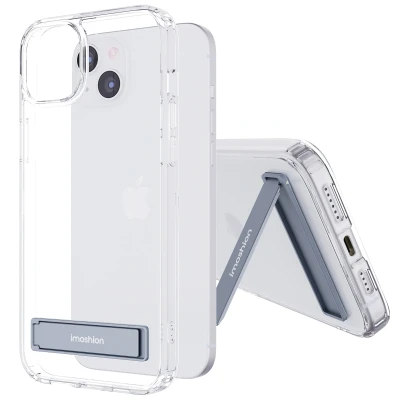 Afbeelding van Apple iPhone 15 Plus Hoesje Kunststof iMoshion Backcover/Hardcase Transparant Telefoonhoesje Shockproof/Valbescherming