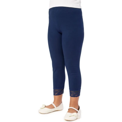 Afbeelding van Merry Style Meisjes Leggings Sport Vrijetijdsbroek Capri Katoen MS MS10 228 LE Marineblauw 158