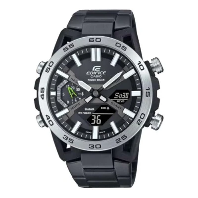 Afbeelding van Casio Edifice ECB 2000DD 1AEF Bluetooth horloge inStock Zwart