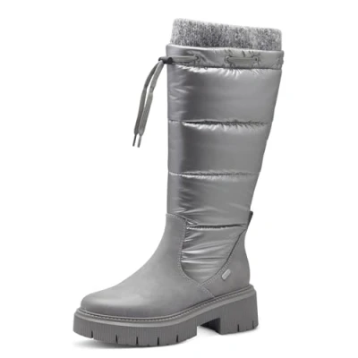 Afbeelding van Marco Tozzi Silver Comb, 2 26231 43 Warme voering voor dames, sneeuwlaarzen, maat 39, Kam, 39 EU