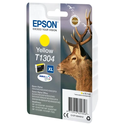Afbeelding van Epson Stag inktpatroon Yellow T1304 DURABrite Ultra Ink (C13T13044022)