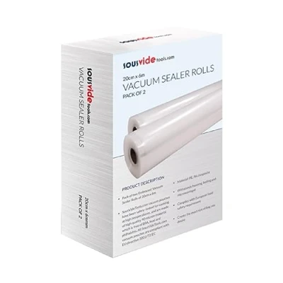 Afbeelding van SousVideTools [SVT 07001] Vacuüm Sealer rollen (20cm x 6m) x2