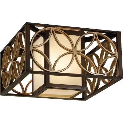 Afbeelding van Bohemian Wandlamp Steady Lighting Metaal E27 L: 26.7cm Voor Buiten Woonkamer Eetkamer Brons