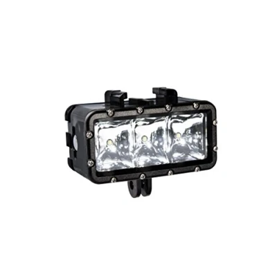 Afbeelding van Bresser Ledlamp Voor Action Cam 7,4 X 6,5 Cm 3 LED&#039;s Zwart