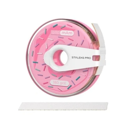 Afbeelding van STALEKS PRO BOBBINAIL Papmam Expert ATC Donut vijldispenser, 6 m (donuts + vervanging) (korrelgrootte 180)