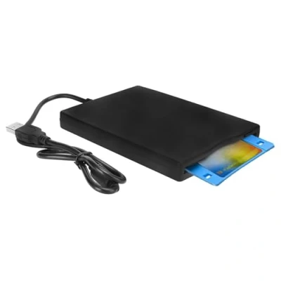 Afbeelding van Toothbace Externe diskettestijf, 3,5 inch USB diskettelezer, draagbare diskettestation voor Windows 10/7 /VISTA/Windows 8 / XP/ME 2000 SE 98