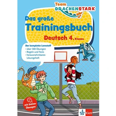 Afbeelding van Team Drachenstark: Das großes Trainingsbuch Deutsch 4. Klasse: Der komplette Lernstoff