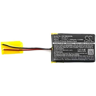 Afbeelding van CS TMX381BL Baterie 1500mAh compatibel met [TELERADIO] TG TX MNL vervangt 22.381.3