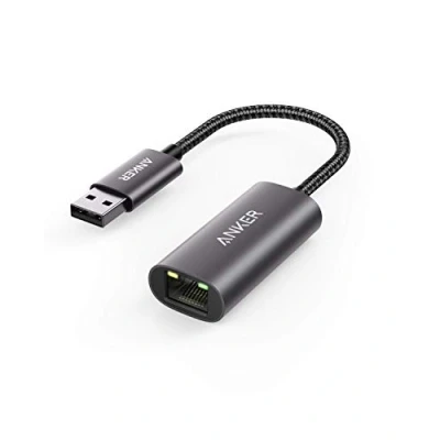 Afbeelding van Anker USB 3.0 naar Ethernet adapter, PowerExpand Gigabit aluminium draagbare A voor MacBook Pro 2015, Air 2017 en meer